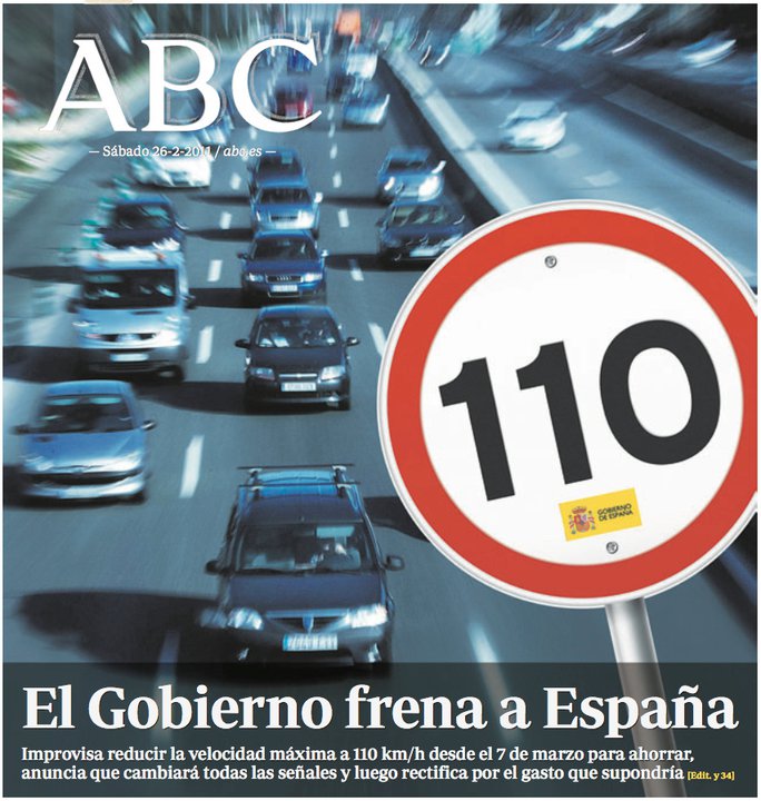 Limite 110 en España
